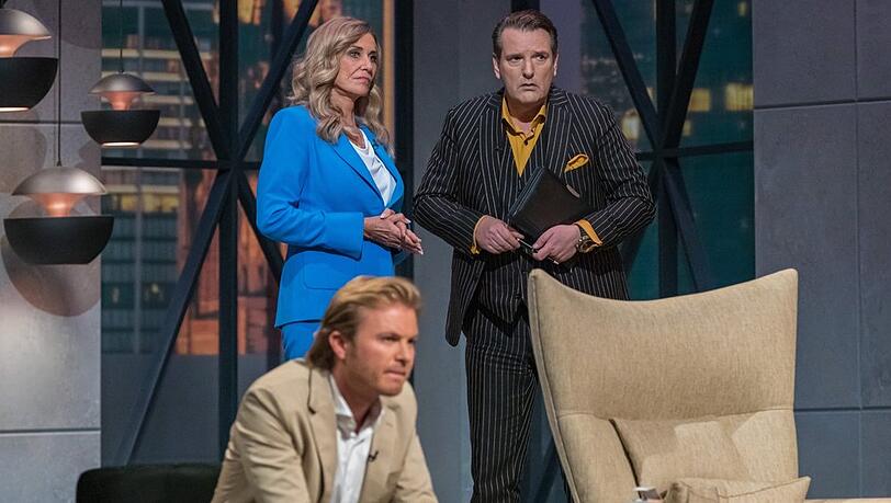 Dagmar Wöhrl, Ralf Dümmel und Nico Rosberg in "Die Höhle der Löwen".