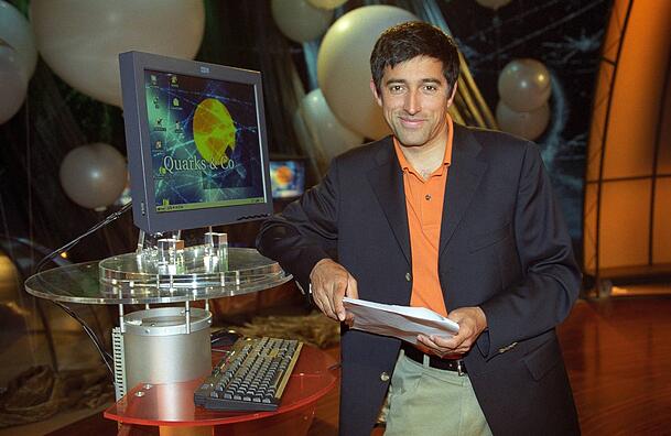 2002: Ranga Yogeshwar war viele Jahre lang das Gesicht von "Quarks & Co". 2002: Ranga Yogeshwar war viele Jahre lang das Gesicht von "Quarks & Co".