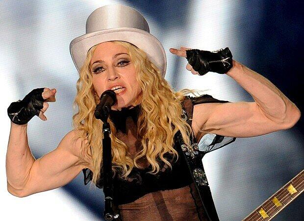 Platz 7: Madonna. Die Queen of Pop ist nur noch wegen ihres Jugendwahns und ihren Toy-Boys im Gespräch.