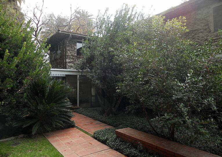 Die Villa des Schriftstellers Thomas Mann in Pacific Palisades in Los Angeles.