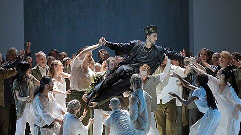 Glucks "Alceste" mit Charles Castronovo als Adméte im Nationaltheater.