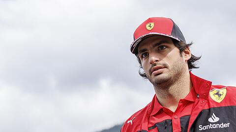 Ferrari-Pilot Carlos Sainz legte im Freien Training vor dem Sprintrennen die schnellste Runde hin.