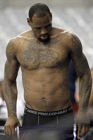 Basketball-Star Lebron James &ndash; bei ihm...