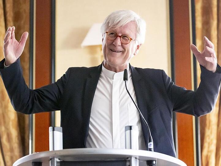 Heinrich Bedford-Strohm, Ratsvorsitzender der Evangelischen Kirche in Deutschland. Foto: Christoph Soeder/dpa/Archivbild