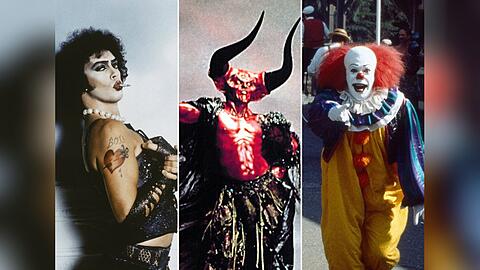 Frank N. Furter, Darkness, Pennywise: Die ber&uuml;hmtesten Gesichter von Tim Curry.