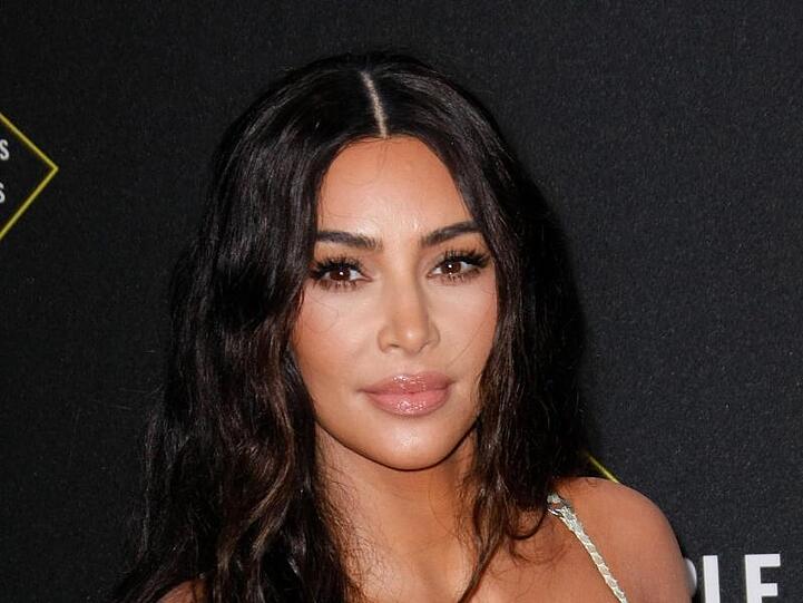 Kim Kardashian bei den People's Choice Awards 2019 in Santa Monica.