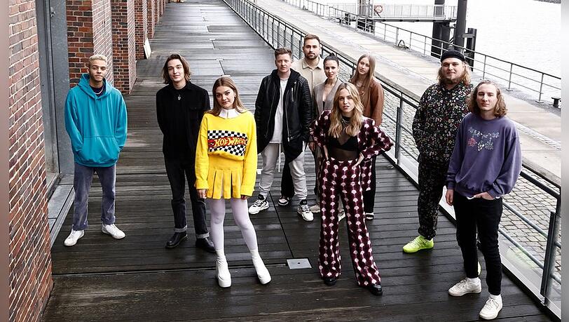 Welcher dieser sechs Acts setzt sich am Freitag in der TV-Show "Germany 12 Points - der deutsche ESC-Vorentscheid" durch?