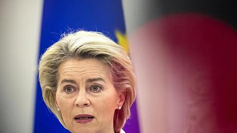 Kommissionspräsidentin Ursula von der Leyen: "Aggression muss ein Preisschild haben".