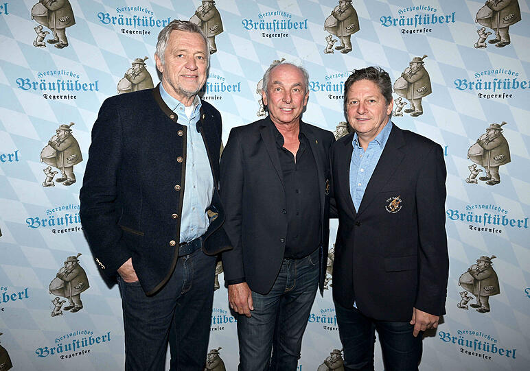 Kurt Klühspies, Alexander Pusch und Stephan Gandl