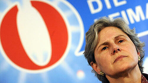 Barbara Rosenkranz, die Kandidatin der rechtsgerichteten FPÖ Barbara Rosenkranz, die Kandidatin der rechtsgerichteten FPÖ