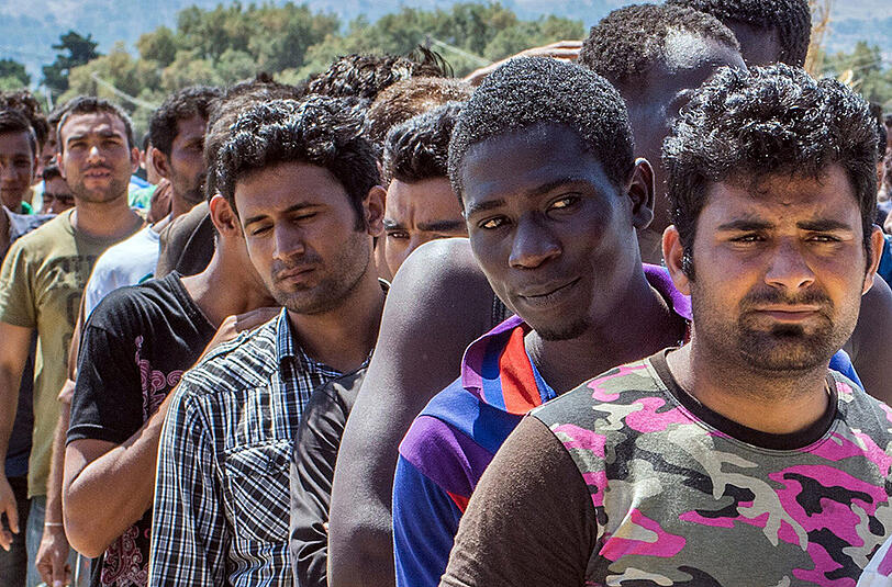 Immer mehr Asylbewerber kommen auf der Flucht vor Krieg und Elend nach Deutschland.