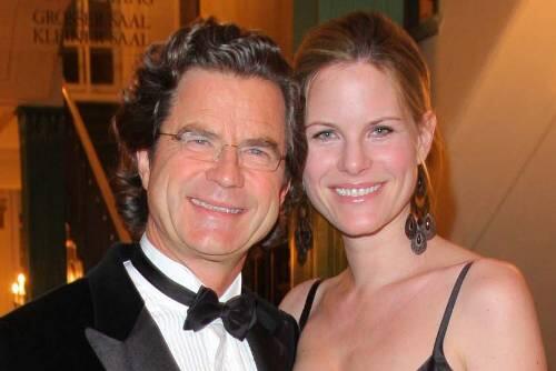Privat hat Florian Langenscheidt sein Glück gefunden &ndash; die Berlinerin Miriam Friedrich.