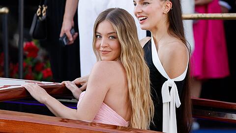 Sydney Sweeney zu Gast bei der Hochzeit von Jeff Bezos und Lauren Sánchez in Venedig.
