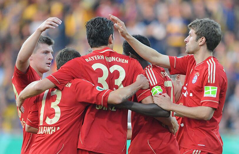 3:0! Bayern-Sieg in Braunschweig: Die besten Bilder vom Pokal-Spiel