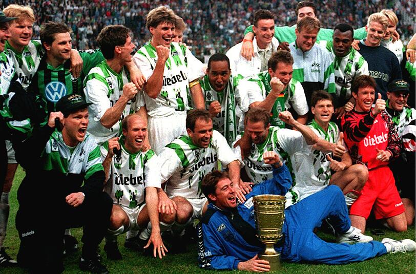 7. Borussia Mönchengladbach - 3 Pokalsiege (5 Finalteilnahmen)