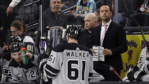 Seit November 2018 als Co-Trainer bei den Los Angeles Kings in der NHL hinter der Bande: Ex-Bundestrainer Marco Sturm.