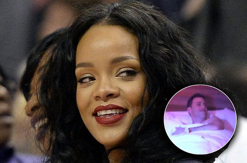 Rihanna hat dem US-Talker Jimmy Kimmel einen Streich gespielt
