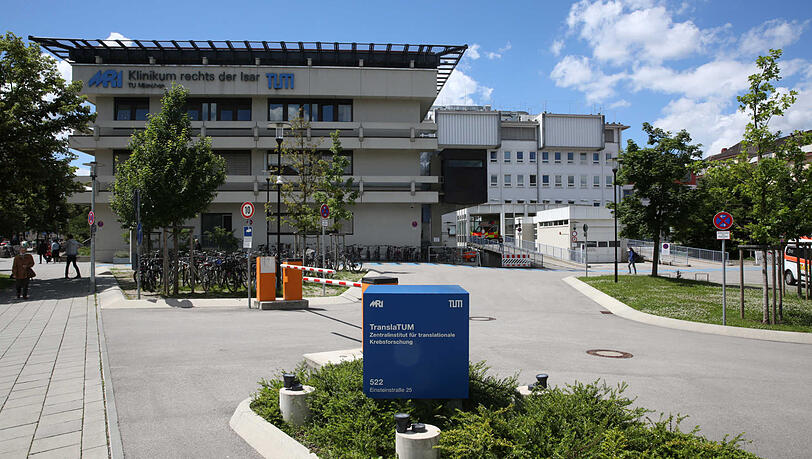 Die Nothilfeeinfahrt des Klinikums rechts der Isar. Die Nothilfeeinfahrt des Klinikums rechts der Isar.