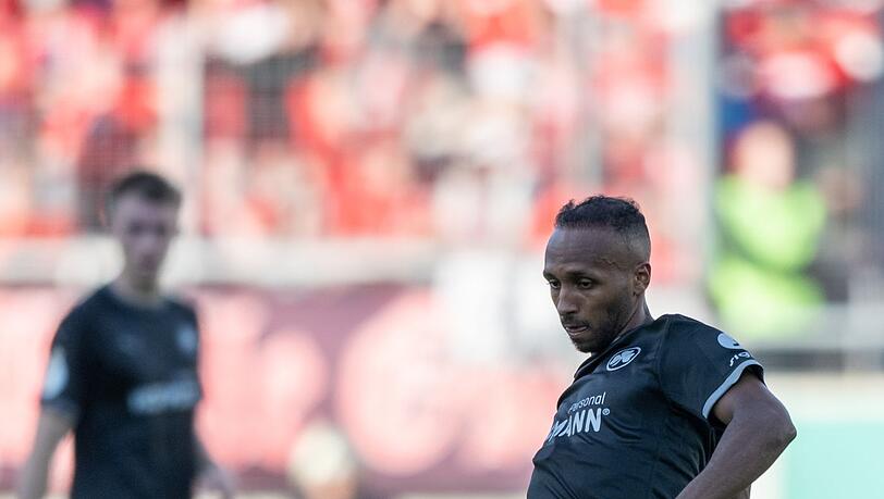 Fürths Julian Green in Aktion. Fürths Julian Green in Aktion.