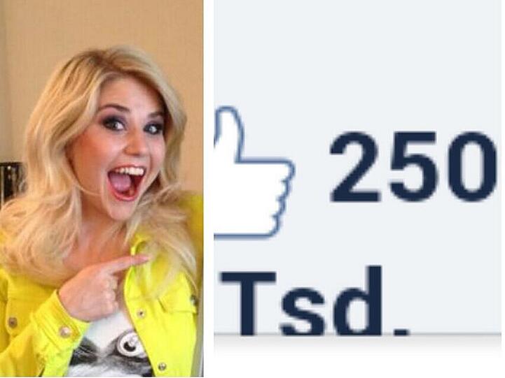 Beatrice Egli ist ganz aus dem Häuschen
