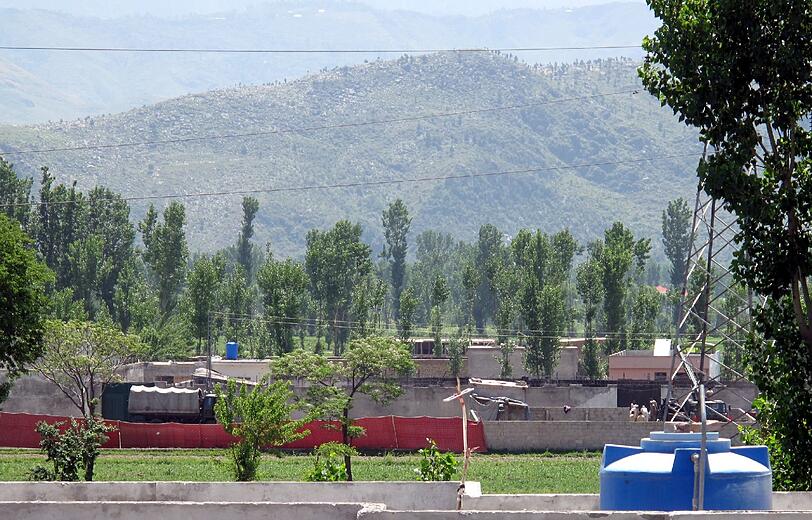 In diesem Gebäudekomplex in einem Vorort von Islamabad lebte Osama bin Laden zuletzt.