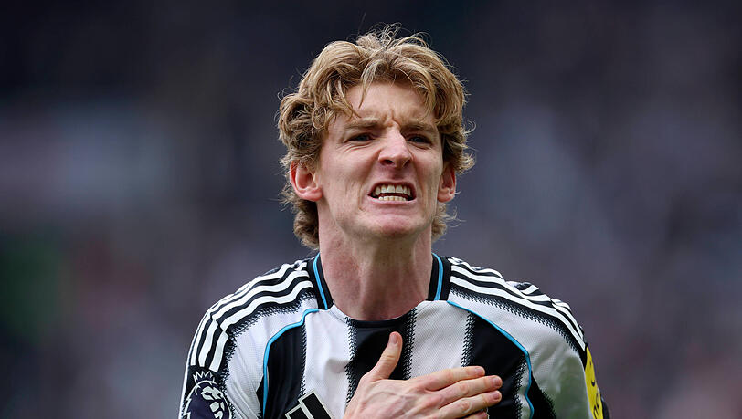 Im Visier des FC Bayern: Newcastle-Angreifer Anthony Gordon.