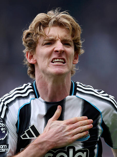 Im Visier des FC Bayern: Newcastle-Angreifer Anthony Gordon.