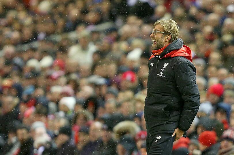"Wenn wir erneut so leidenschaftlich auftreten, punkten wir auch gegen Manchester", sagte Jürgen Klopp voller Zuversicht.