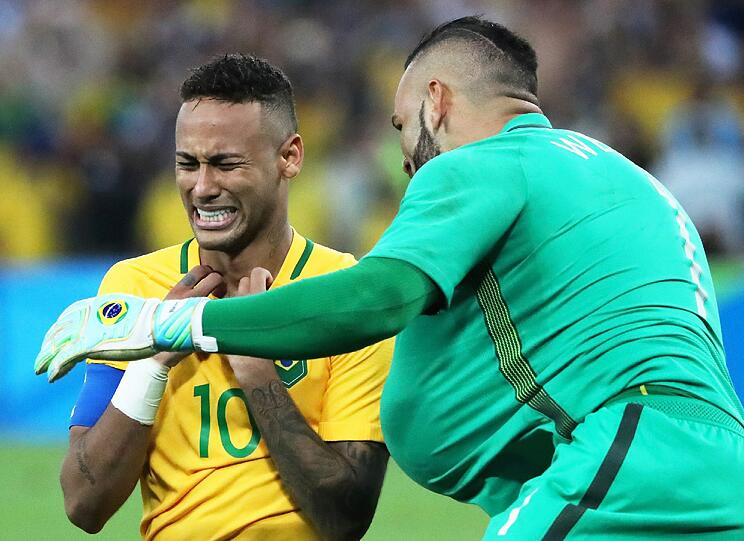 ... was sogar den Weltstar Neymar zu Tränen rührte...