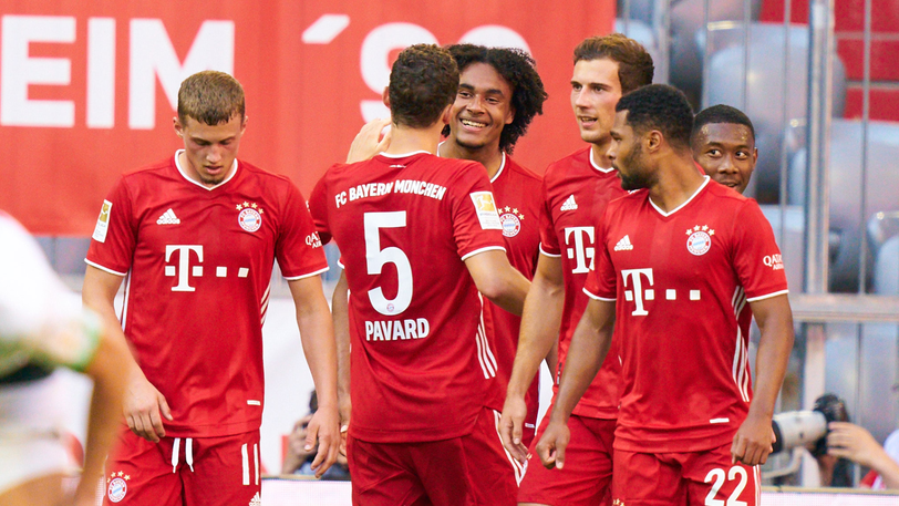 Der FC Bayern schlägt Borussia Mönchengladbach im Bundesliga-Topspiel mit 2:1