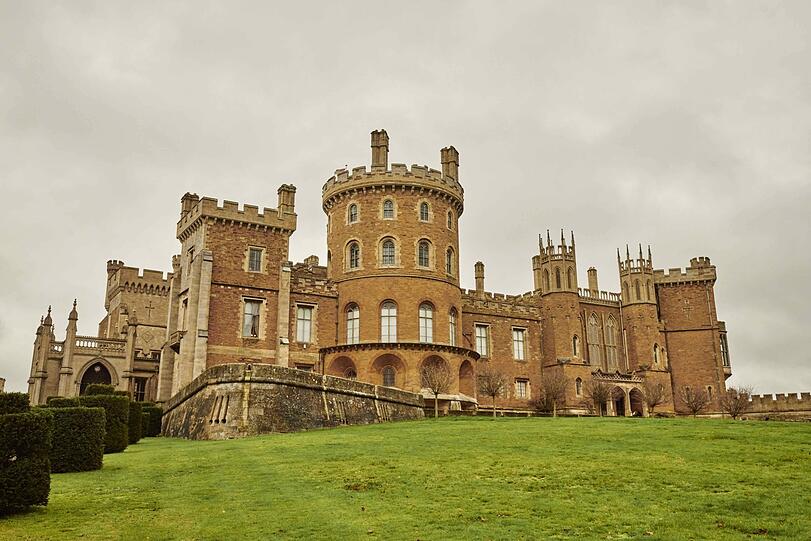 Belvoir Castle in Leicestershire hat in "The Crown" schon als Double für Windsor Castle hergehalten.