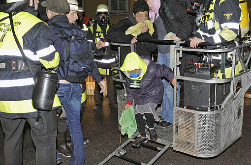 Der dramatische Rettungseinsatz der Feuerwehr in der Nacht zum Sonntag in Untergiesing.