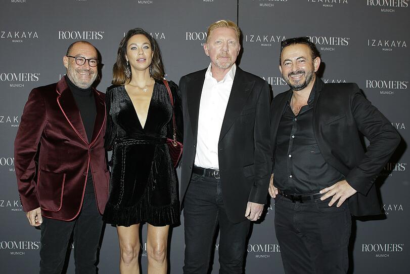 Micky Rosen, Boris Becker, Lilly Becker und Alex Urseanu