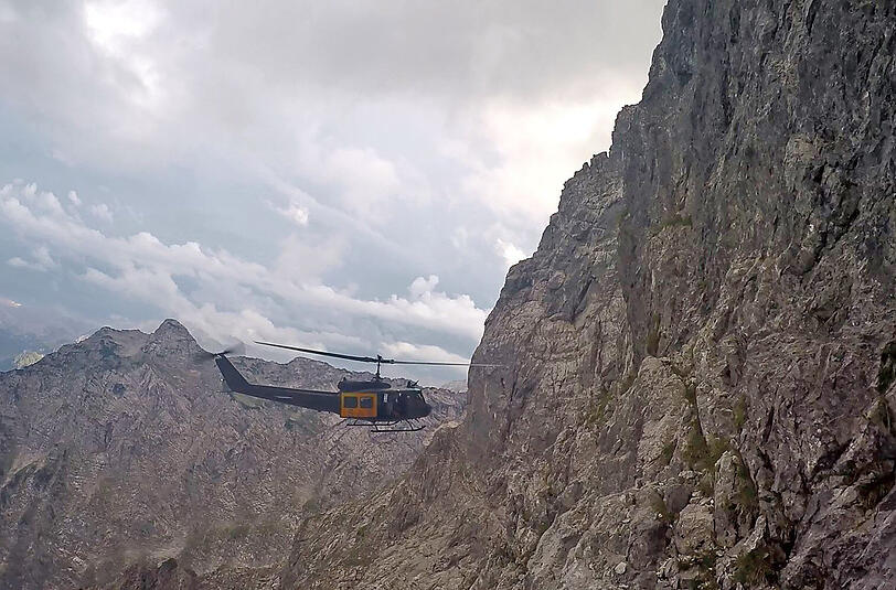 Einsatzmarathon für die Bergwacht Berchtesgaden: Allein am Samstag waren die Retter viermal im Einsatz.