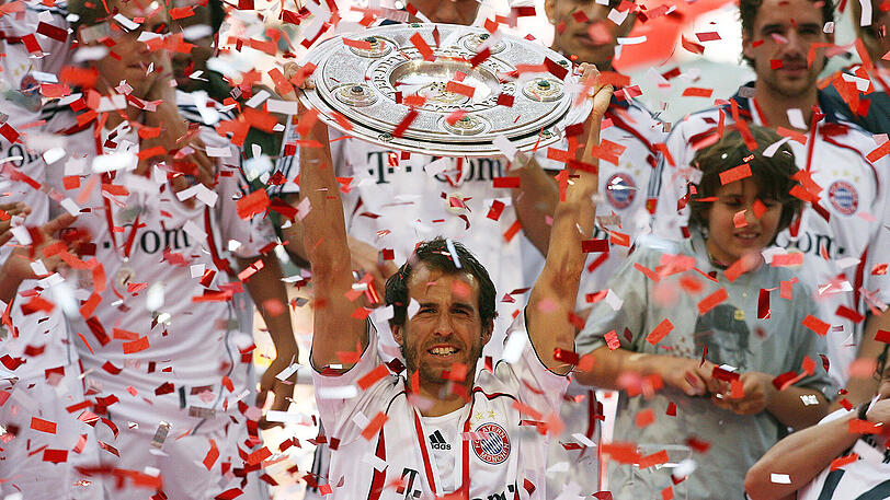 Mehmet Scholl konnte mit den Bayern ebenfalls acht Mal die deutsche Meisterschaft gewinnen.
