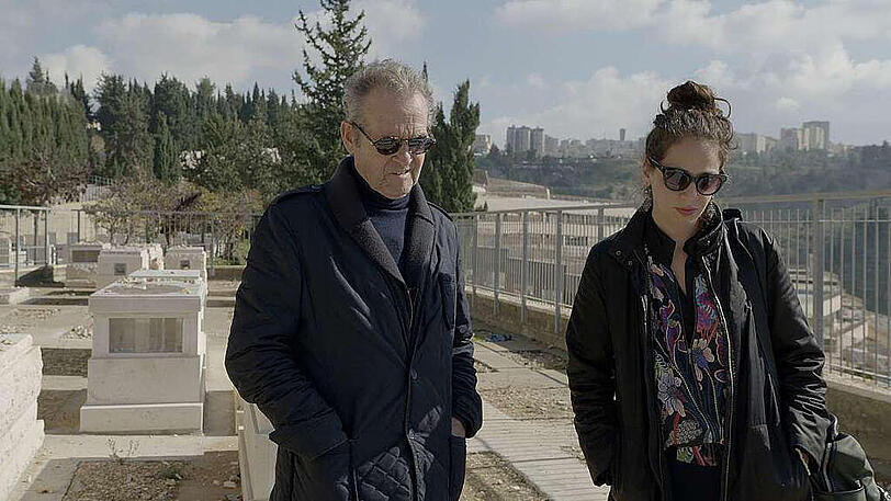 Sharon Ryba-Kahn mit ihrem Vater.
