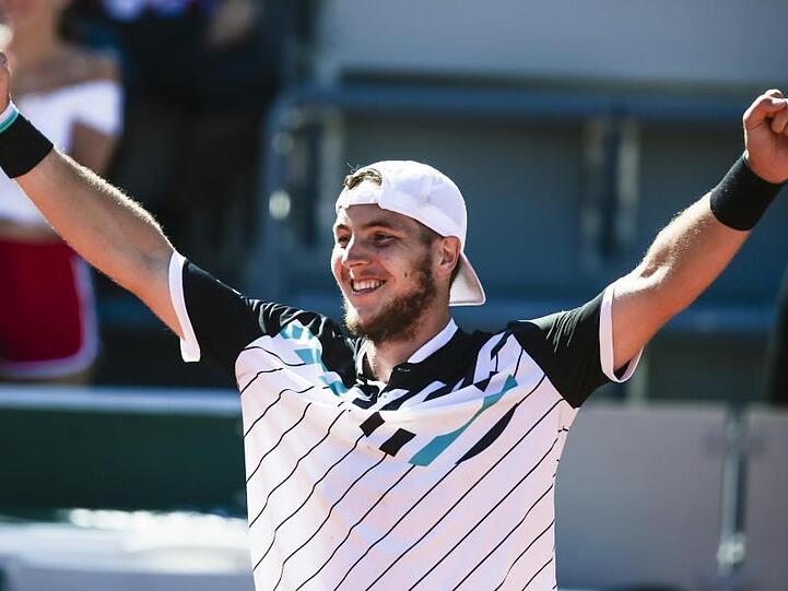 Will nun auch gegen Novak Djokovic Grund zum Jubel haben: Jan-Lennart Struff.