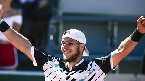 Will nun auch gegen Novak Djokovic Grund zum Jubel haben: Jan-Lennart Struff.