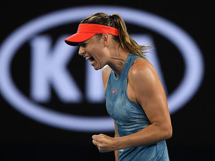 Hat bei den Australian Open die Vorjahressiegerin rausgeworfen: Maria Scharapowa.