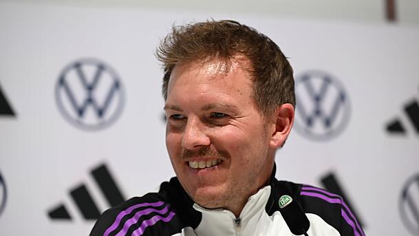 Bundestrainer Nagelsmann spricht vor dem Final Four. Bundestrainer Nagelsmann spricht vor dem Final Four.