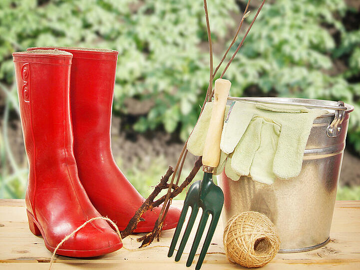 Wer einen Garten hat, sollte sich im April an die Arbeit machen