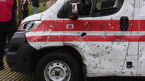 Der Krankenwagen war zuvor in der litauischen Hauptstadt Vilnius ausgestellt. (Symbolbild)