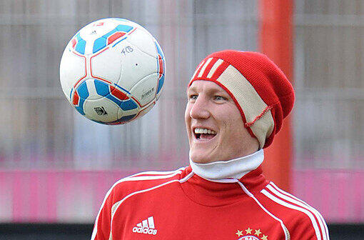 Er war im vergangenen Jahr Münchens &bdquo;Sportler des Jahres&ldquo;: 
Bayerns Mittelfeld-Stratege Bastian Schweinsteiger.