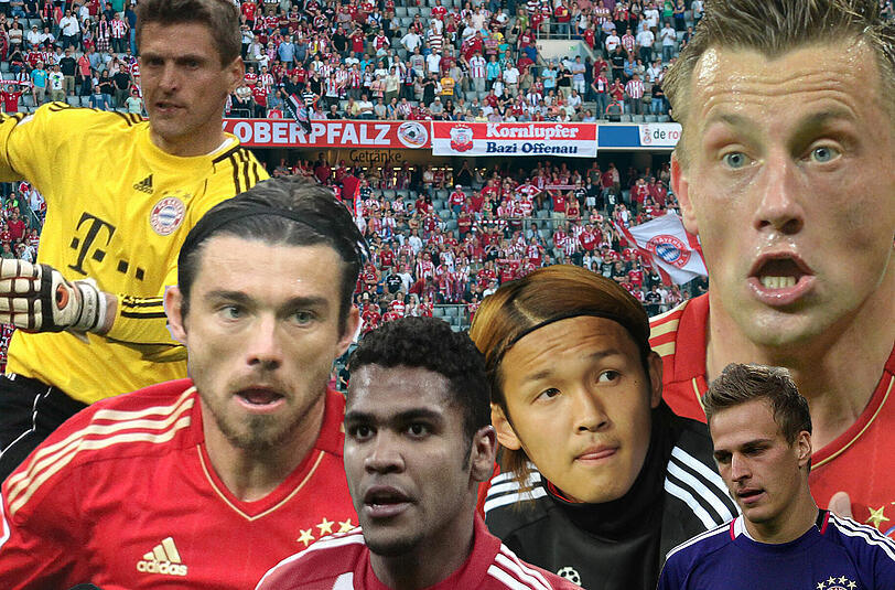 Diese sechs Spieler verlassen den FC Bayern.