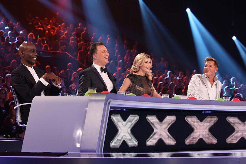 Bilder vom "Supertalent"-Finale am Samstag.