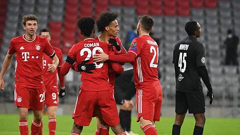 Der FC Bayern machte gegen Salzburg den vorzeitigen Achtelfinal-Einzug perfekt.