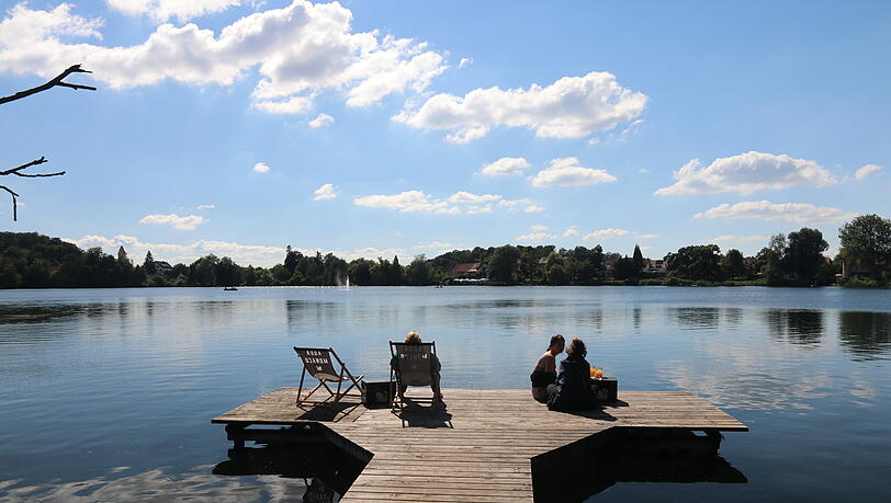 In einer halben Stunde um den Weßlinger See. In einer halben Stunde um den Weßlinger See.