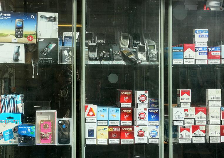 Ein reichhaltiges Warenangebot.